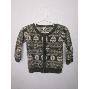 Kate Quinn Fair Isle zip up sweater